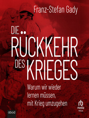cover image of Die Rückkehr des Krieges